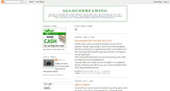 Desktop Screenshot of aglocodreaming.blogspot.com