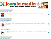 Tablet Screenshot of joomlamedia.blogspot.com