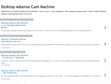 Tablet Screenshot of desktop-adsense-cash-machine.blogspot.com
