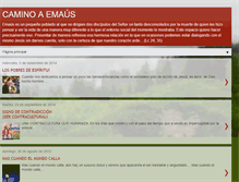 Tablet Screenshot of caminoaemaus.blogspot.com