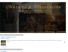 Tablet Screenshot of muralesydecoracion.blogspot.com