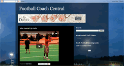 Desktop Screenshot of footballcoachcentral.blogspot.com