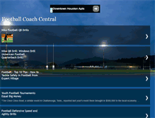 Tablet Screenshot of footballcoachcentral.blogspot.com