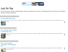Tablet Screenshot of justontop.blogspot.com