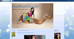 Desktop Screenshot of eastwestlifestyle.blogspot.com