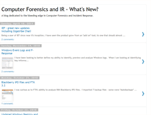 Tablet Screenshot of newinforensics.blogspot.com