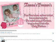 Tablet Screenshot of mammastreasures.blogspot.com