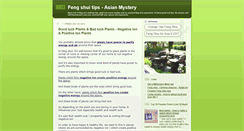 Desktop Screenshot of fengshui-tips.blogspot.com