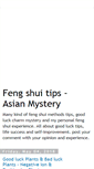 Mobile Screenshot of fengshui-tips.blogspot.com