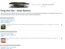 Tablet Screenshot of fengshui-tips.blogspot.com