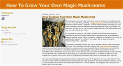 Desktop Screenshot of magic-mushrooms261.blogspot.com