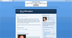 Desktop Screenshot of novamensagem.blogspot.com