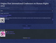 Tablet Screenshot of humanrightsconference2013.blogspot.com