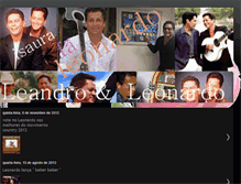 Tablet Screenshot of isaura-fa-leonardo.blogspot.com