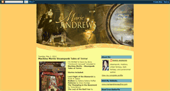 Desktop Screenshot of marieandrewsauthor.blogspot.com