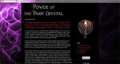 Desktop Screenshot of powerofthedarkcrystal.blogspot.com