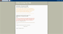 Desktop Screenshot of isatkmblogcritico.blogspot.com