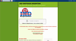 Desktop Screenshot of ikdshotokan.blogspot.com