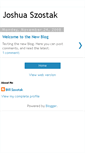Mobile Screenshot of joshuaszostak.blogspot.com