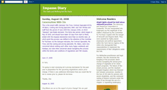 Desktop Screenshot of impassediary.blogspot.com