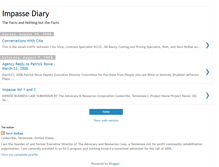 Tablet Screenshot of impassediary.blogspot.com