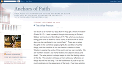 Desktop Screenshot of anchorsoffaith.blogspot.com