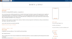 Desktop Screenshot of moms4idol.blogspot.com