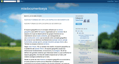 Desktop Screenshot of misdocumentosya.blogspot.com