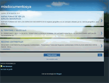 Tablet Screenshot of misdocumentosya.blogspot.com