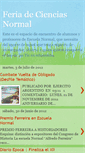 Mobile Screenshot of feriadecienciasnormal.blogspot.com
