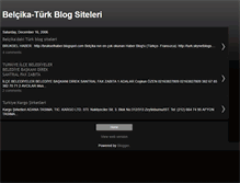 Tablet Screenshot of belcikaturk.blogspot.com