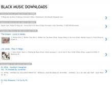 Tablet Screenshot of blackmusicdownload.blogspot.com