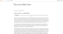 Desktop Screenshot of invisableone.blogspot.com