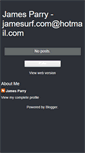 Mobile Screenshot of jamesparrylongboarding.blogspot.com