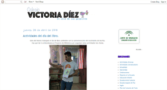 Desktop Screenshot of colegiovictoriadiez.blogspot.com