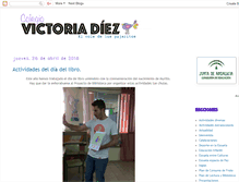 Tablet Screenshot of colegiovictoriadiez.blogspot.com