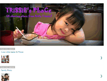 Tablet Screenshot of littletrissie.blogspot.com