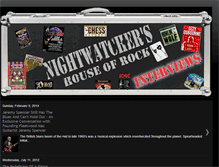 Tablet Screenshot of houseofrockinterviews.blogspot.com