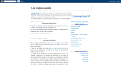 Desktop Screenshot of losmejorespost.blogspot.com