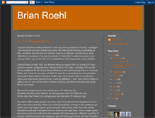 Tablet Screenshot of brianroehl.blogspot.com