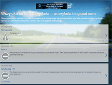 Tablet Screenshot of czterykola.blogspot.com