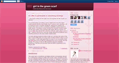 Desktop Screenshot of girlinthegreenscarf2.blogspot.com