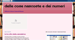 Desktop Screenshot of dellecosenascoste.blogspot.com