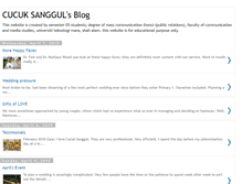 Tablet Screenshot of cucuksanggulweddingcentre.blogspot.com