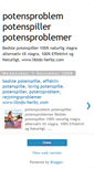 Mobile Screenshot of potensproblemer-potenspiller.blogspot.com