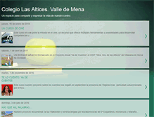 Tablet Screenshot of colegioaltices.blogspot.com