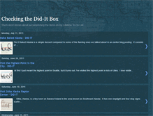 Tablet Screenshot of checkthediditbox.blogspot.com