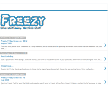 Tablet Screenshot of freezypeasy.blogspot.com