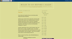 Desktop Screenshot of milestogo-joad.blogspot.com