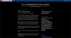 Desktop Screenshot of itil-study.blogspot.com